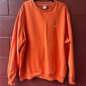 Y2K Orange Nike Crewneck